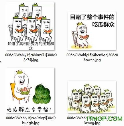 吃瓜表情包图片是什么意思,网络热传的幽默背后